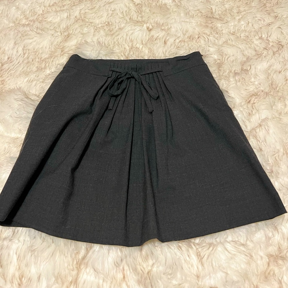 GAP Wool Mini Skirt - Dark Grey